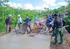 Jalan Beton TMMD Karangasem Sentuh 94%, Akses Vital Dua Dusun Segera Tuntas
