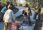 Jalan Rabat Beton TMMD Karangasem Selesai 100%, Warga Kubakal Nikmati Akses Ekonomi Baru