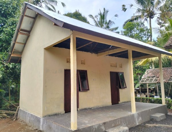 Rumah Pak Putu Aristana Layak Huni Berkat TMMD Kodim Karangasem